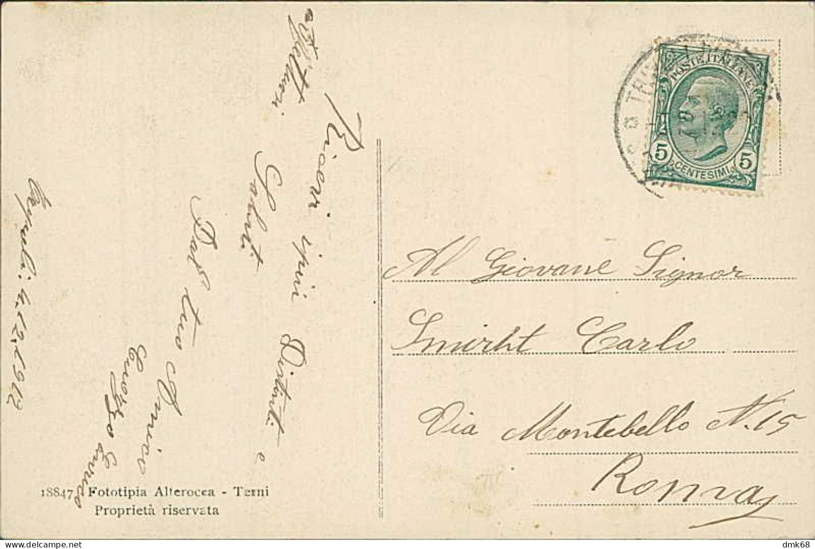 LIBIA / LIBYA - TRIPOLI - GRUPPO DI BEDUINI - EDIZIONE ALTEROCCA - MAILED 1912 (12398) - Libye