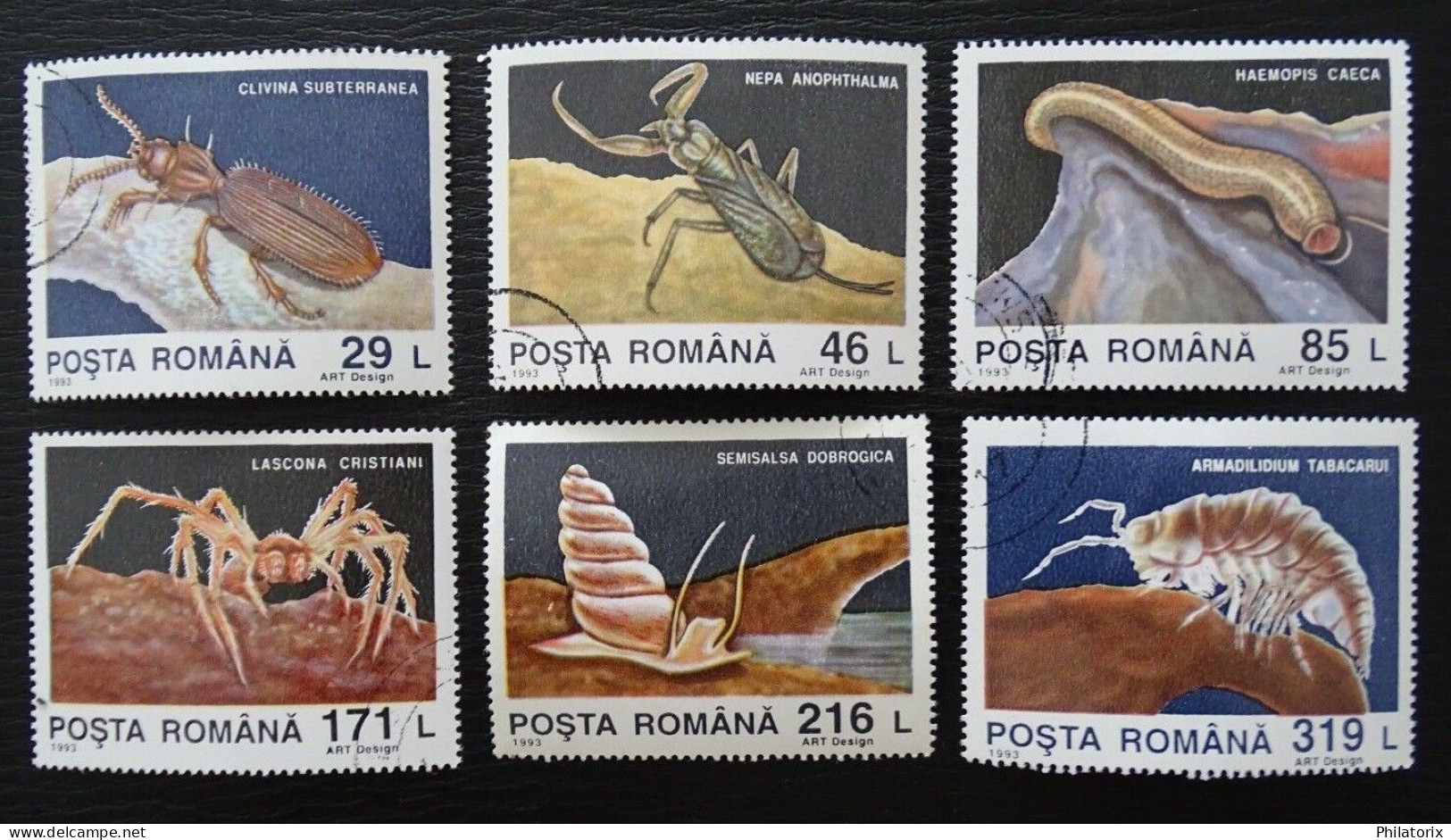 Rumänien Mi 4942-4947 , Sc 3875-3880 , Tiere , Gestempelt - Used Stamps