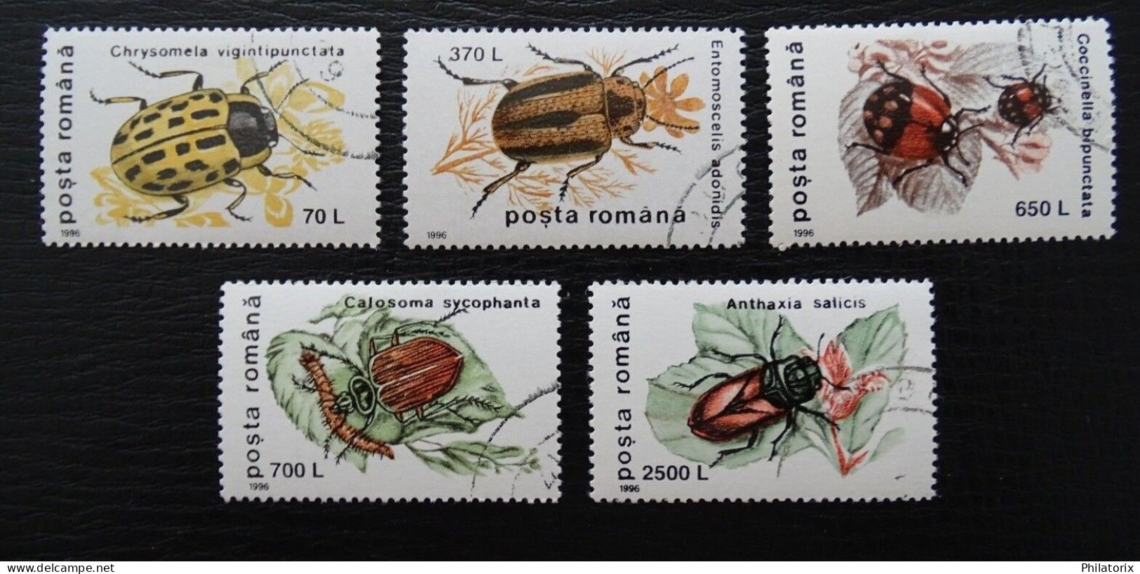 Rumänien Mi 5188-5192 , Sc 4082-4091 Partial , Tiere/Insekten , Gestempelt - Oblitérés