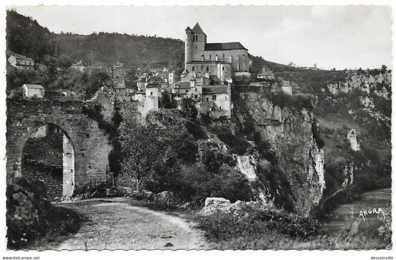 SAINT CIRQ LAPOPIE - Eglise Porte Des Anciens Remparts - Saint-Cirq-Lapopie