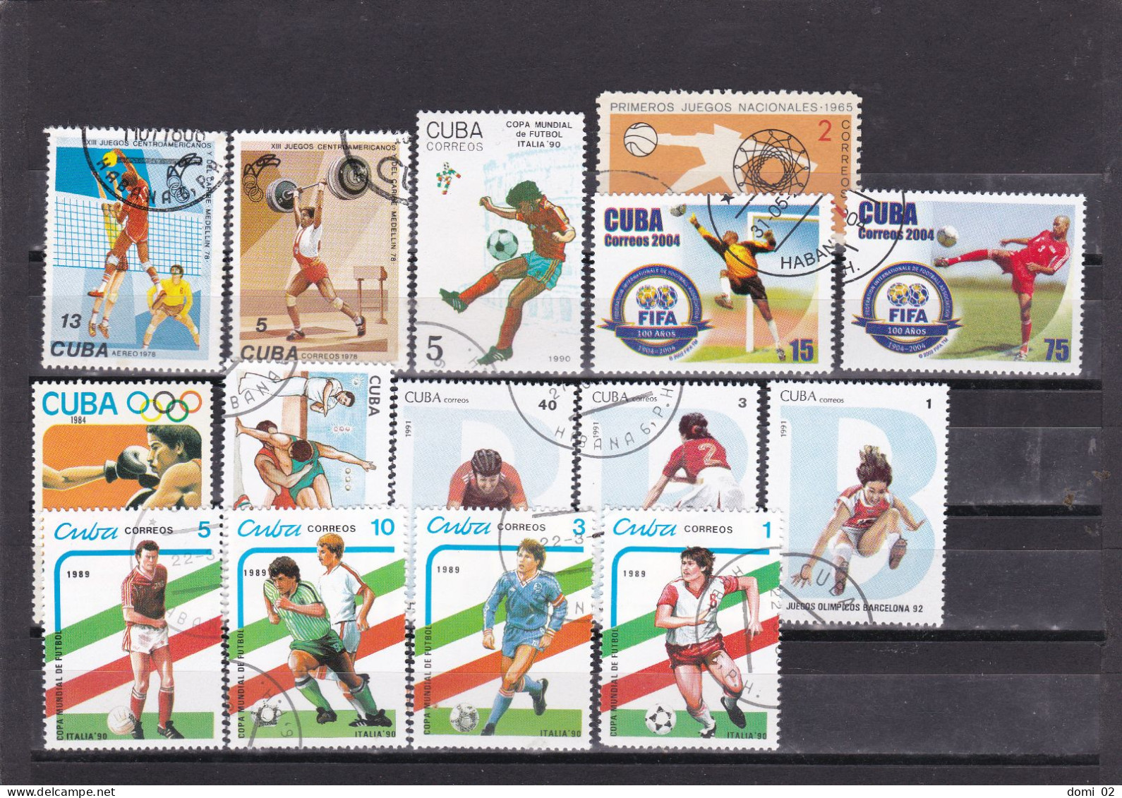 LOT 33 TIMBRES OBLITERES THEME SPORTS - Lots & Serien