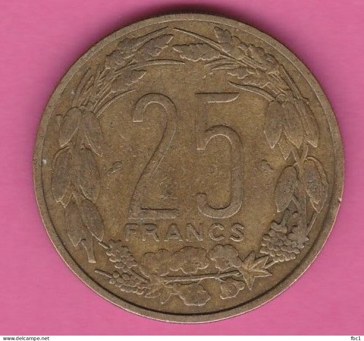 Cameroun - 1962 - 25 Francs - Afrique Equatoriale - Cameroon