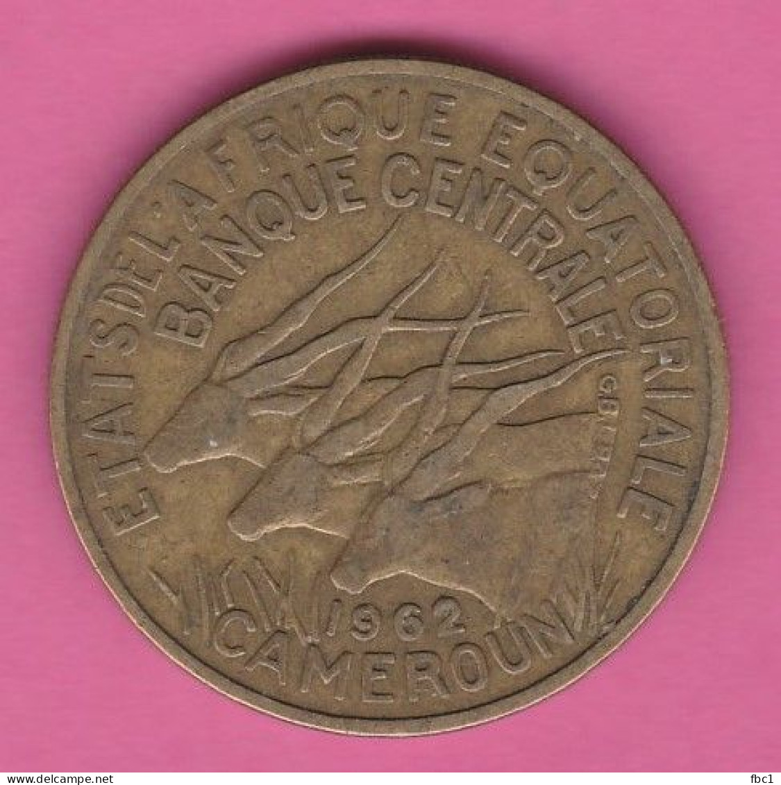 Cameroun - 1962 - 25 Francs - Afrique Equatoriale - Cameroon