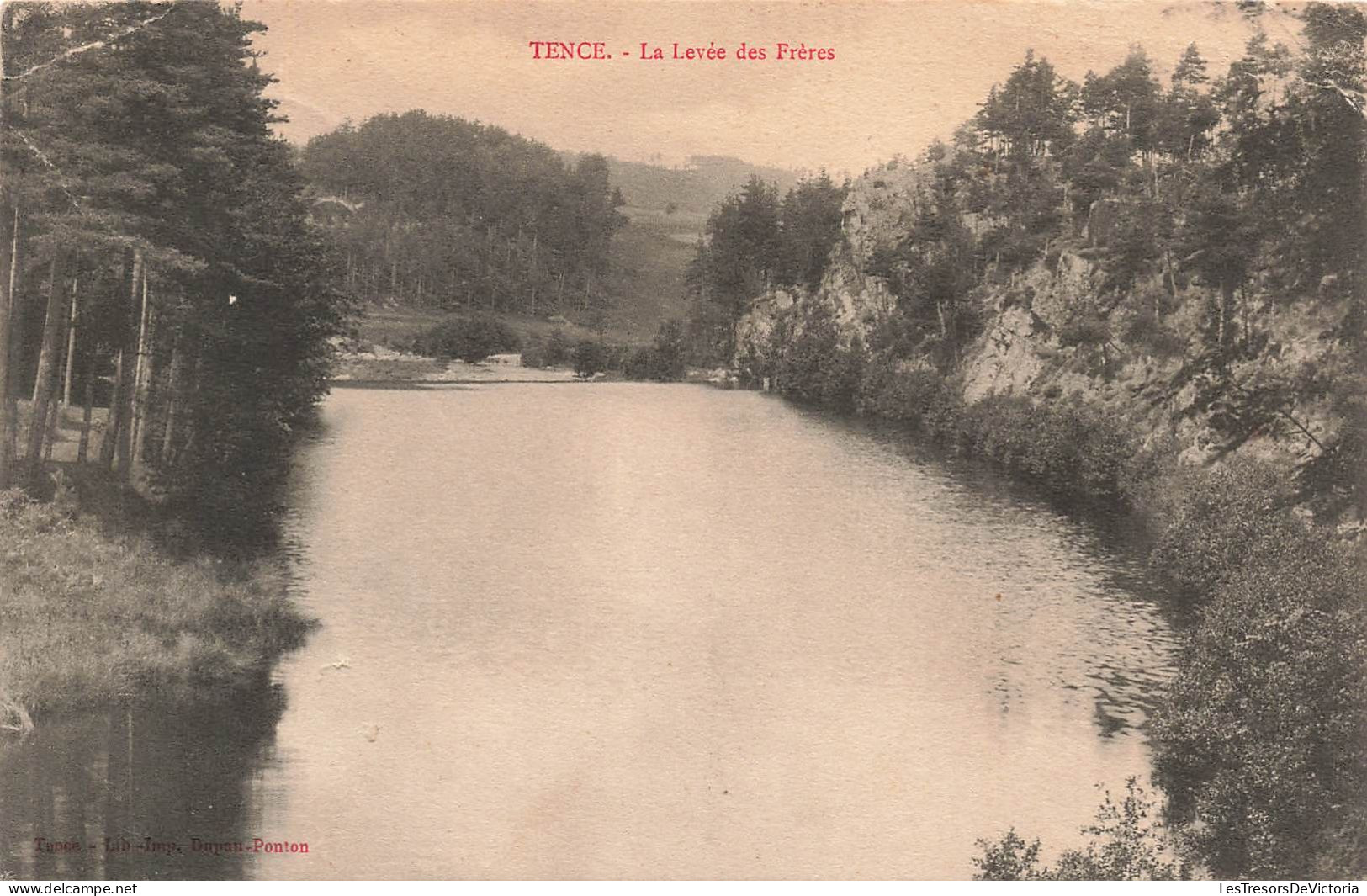 FRANCE - Tence - Vue Sur La Levée Des Frères - Carte Postale Ancienne - Andere & Zonder Classificatie