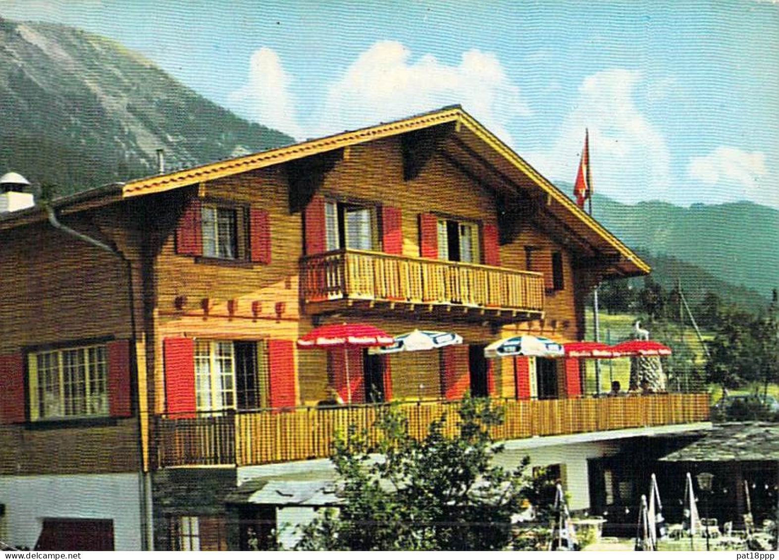 SUISSE - Lot de 10 CPSM GF HOTEL RESTAURANT : VS Canton du VALAIS (0.20 €/carte) Switzerland Schweiz Zwitsers Suizo