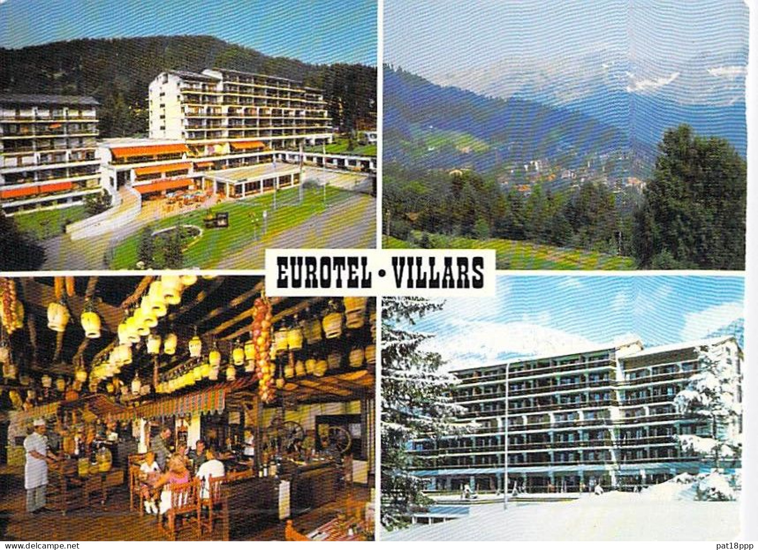 SUISSE - Lot de 15 CPSM GF HOTEL RESTAURANT : VD Canton de VAUD Switzerland Schweiz Zwitsers Suiz5