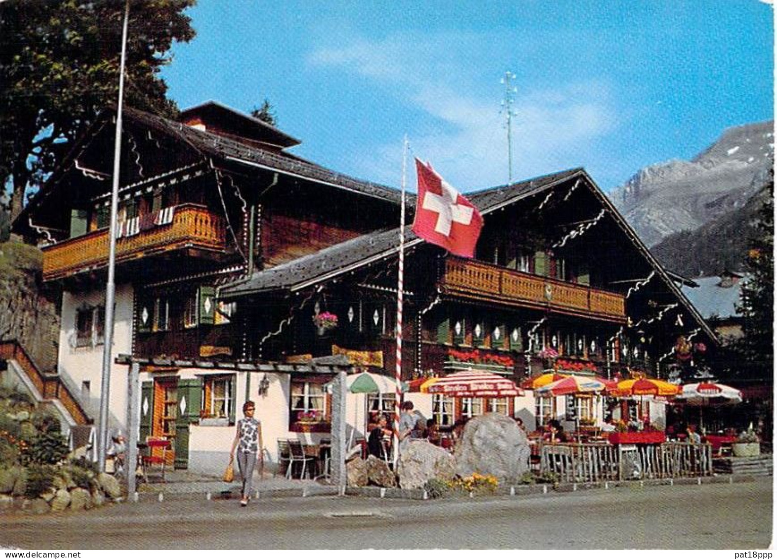 SUISSE - Lot de 15 CPSM GF HOTEL RESTAURANT : VD Canton de VAUD Switzerland Schweiz Zwitsers Suiz5