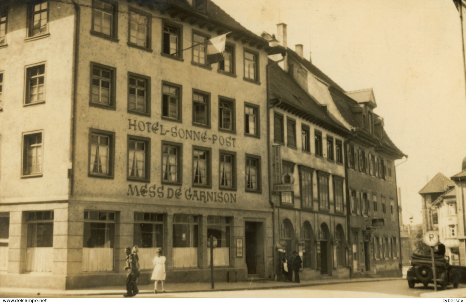 RADOLFZELL - Le Mess De Garnison - Hotel Sonne Post - Seltene Fotokarte - Radolfzell