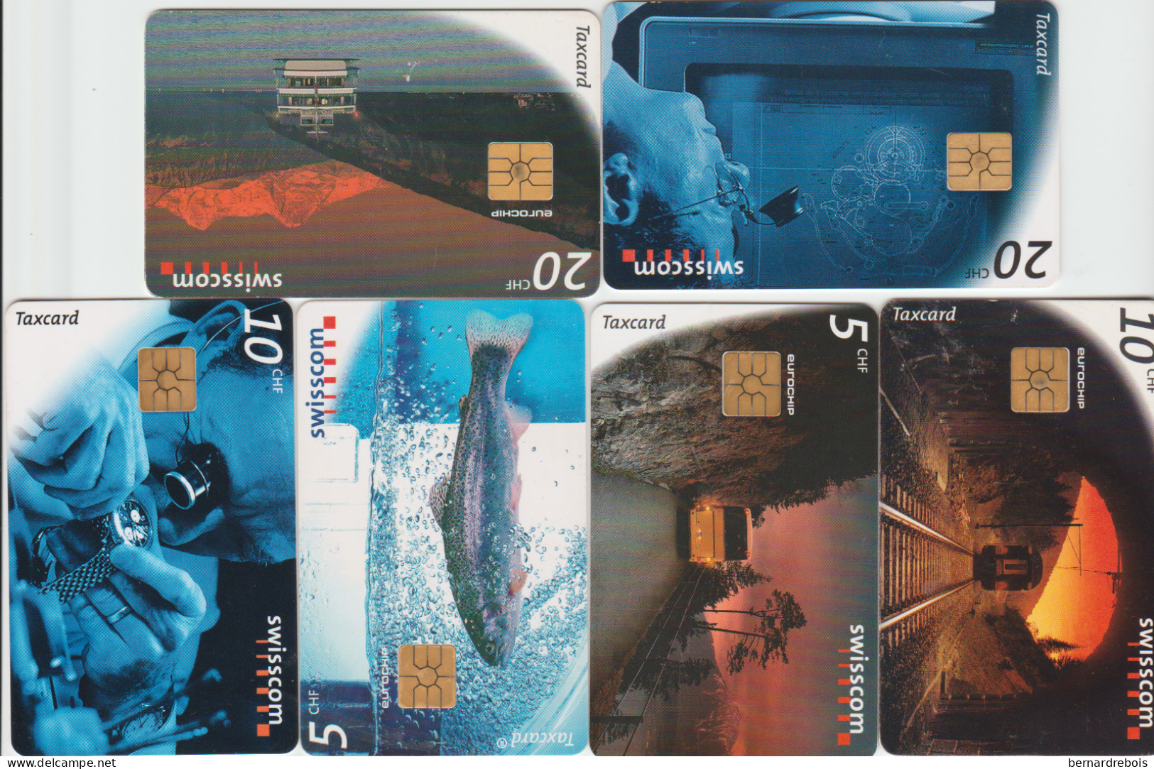 TC36 - 6 CARTES A PUCE DE SUISSE Pour 3 € - Suisse