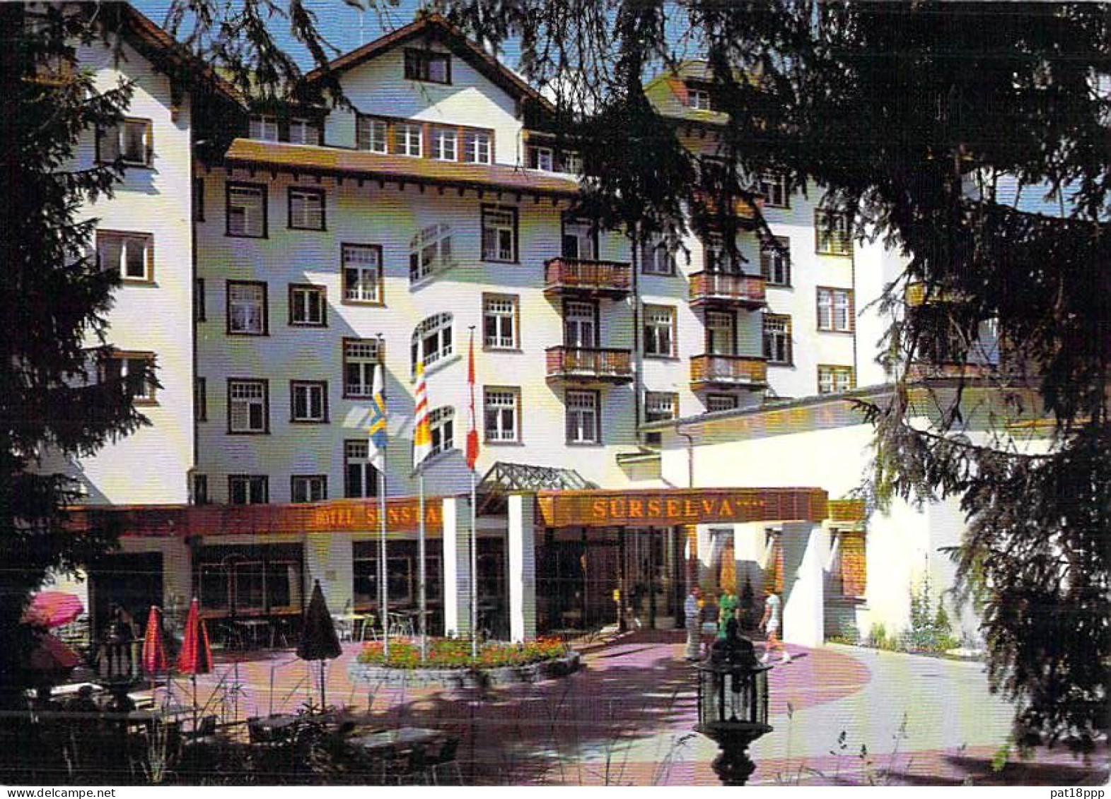 SUISSE - Lot de 10 CPSM GF HOTEL RESTAURANT : GR Canton des GRISONS (0.20 €/carte) Swiss Switzerland Schweiz Zwitsers