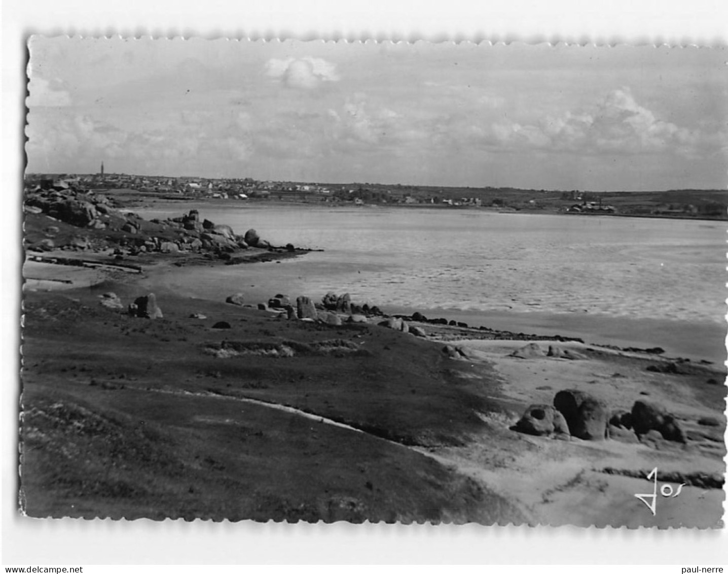 PLOUESCAT : L’Anse De Kernic, Vue Prise Des Dunes Près Du Goulet – Très Bon état - Plouescat