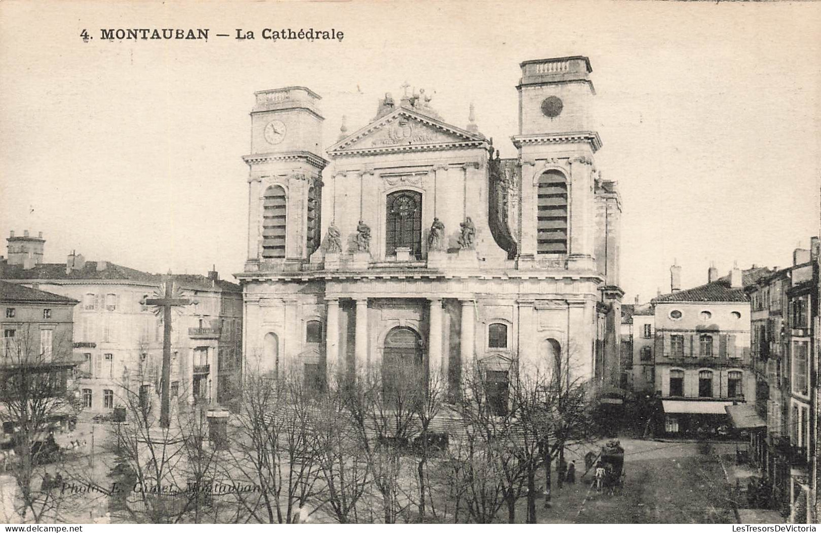 FRANCE - Montauban - Vue De La Cathédrale - Vue Générale De L'extérieur  - Carte Postale Ancienne - Montauban