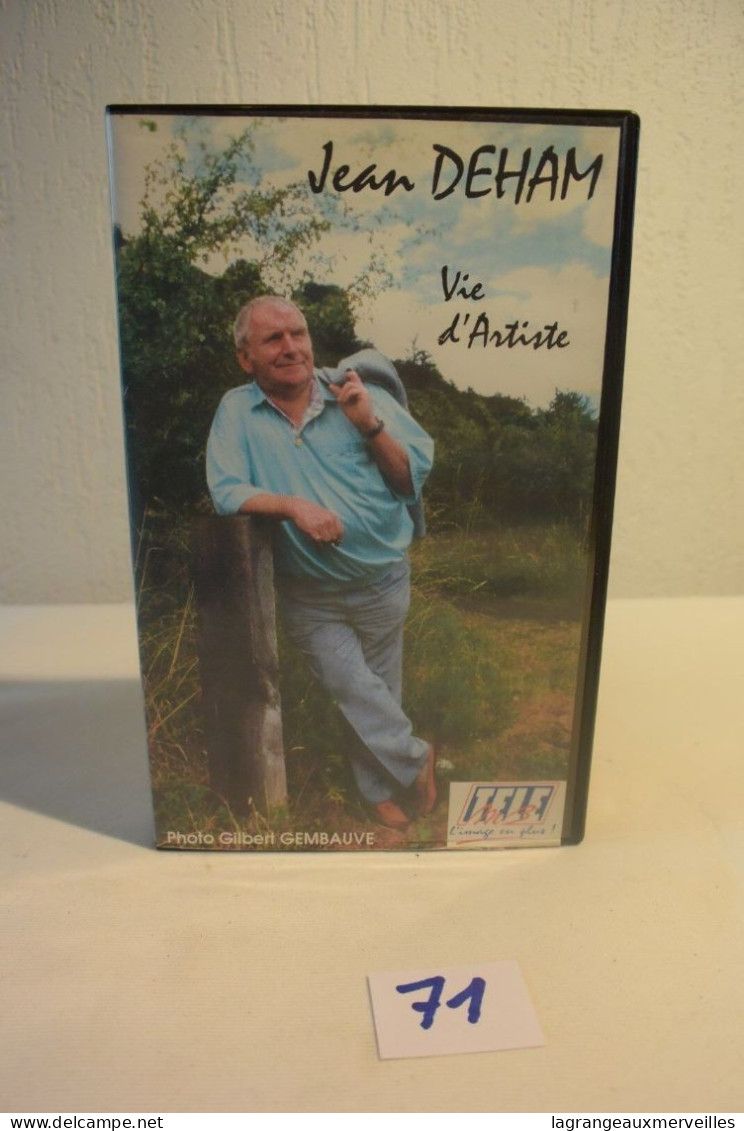 C71 K7 VHS Jean Deham Vie D'artiste - Documentaires