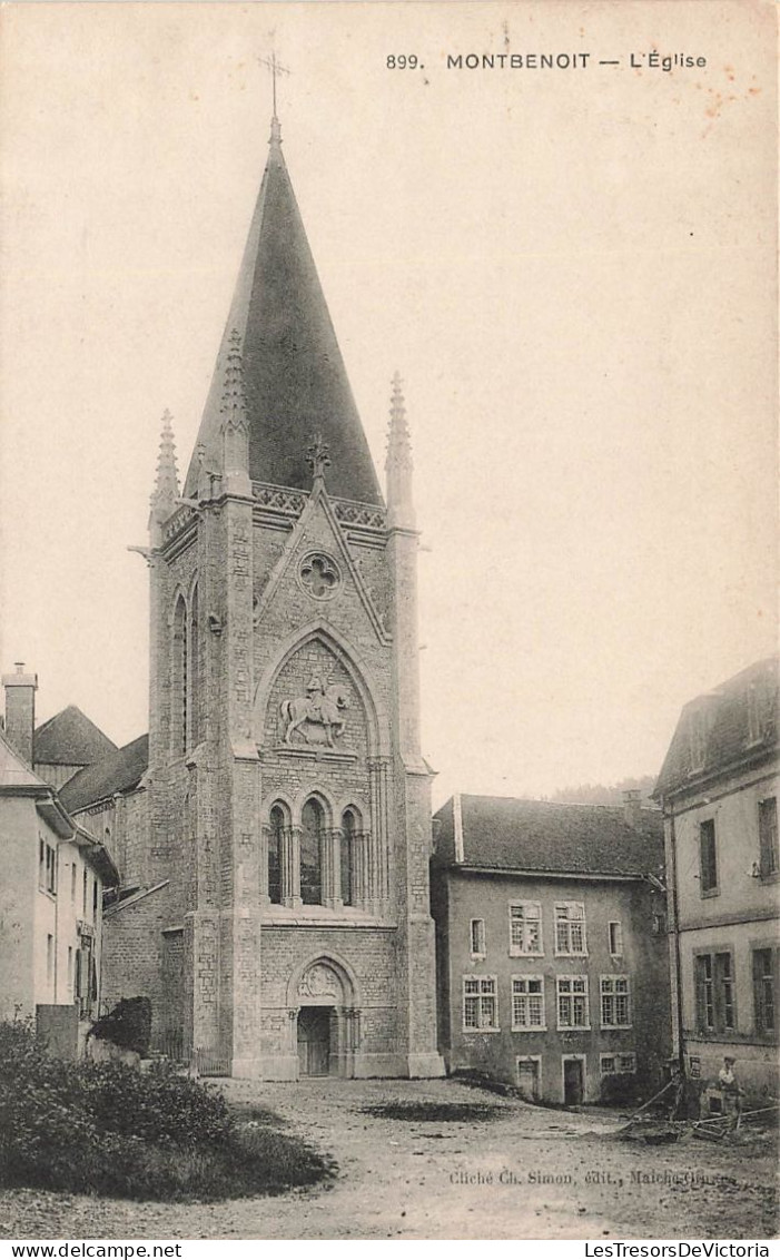 FRANCE - Montauban - Vue Générale De L'église - Vue De L'extérieur Face à L'entrée De L'église - Carte Postale Ancienne - Montauban