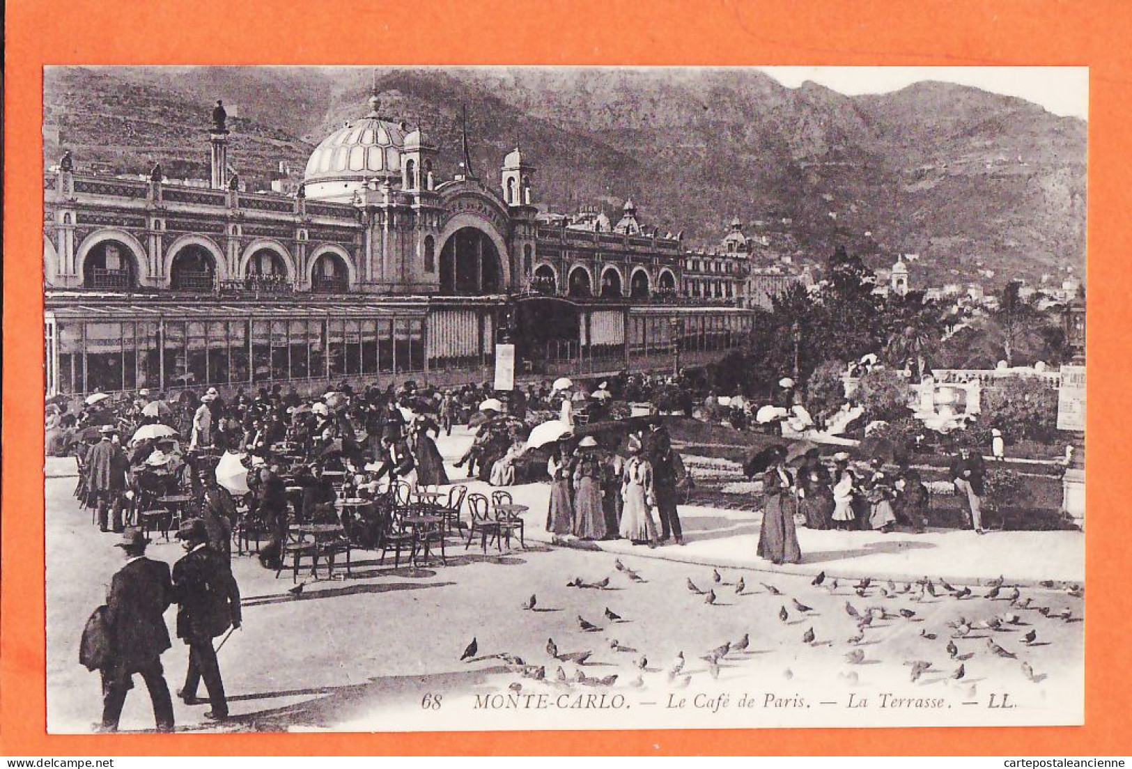 28794 / ⭐ ( Etat Parfait ) MONTE-CARLO Monaco Le CAFE De PARIS 1910s LEVY 68 - Bar & Ristoranti