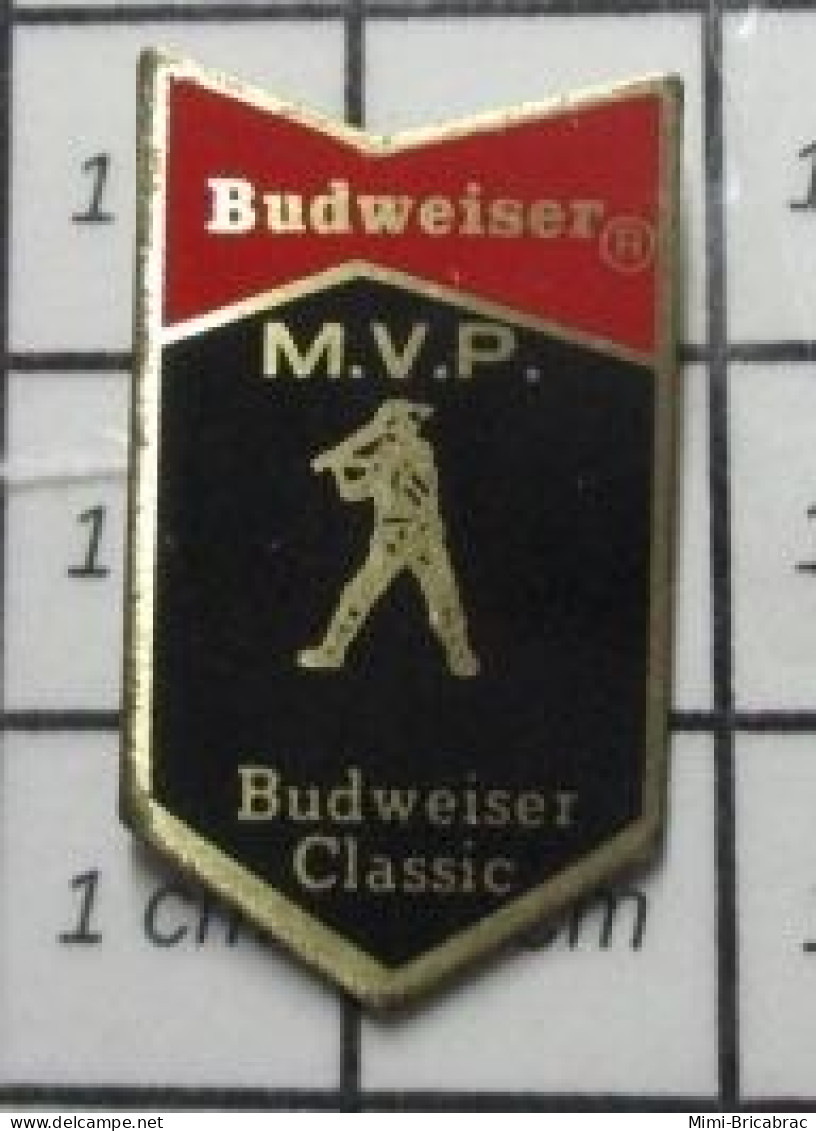 2819  Pin's Pins / Beau Et Rare / SPORTS / BASEBALL BUDWEISER CLASSIC MVP - Béisbol