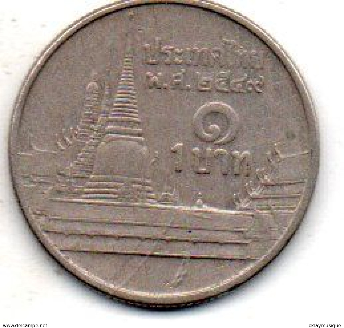 1 Bath 1986-06  (temple De Wat Phrakako Bankok) - Thaïlande