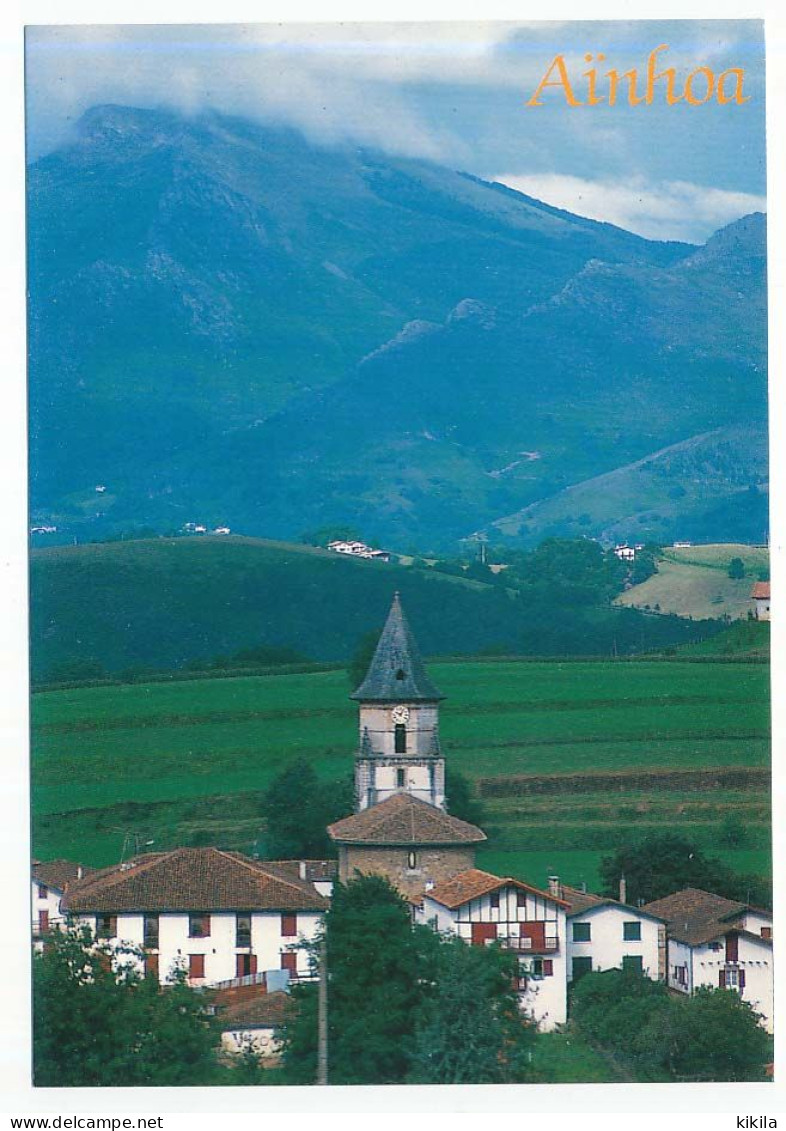 CPSM / CPM  10.5 X 15 Pyrénées Atlantique  AINHOA Au Pied De La Rhune (900 M)  Pays Basque - Ainhoa