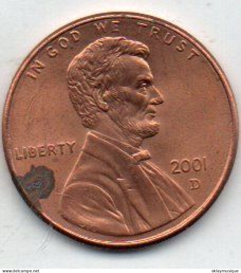 1 Cent 2001d - Other & Unclassified