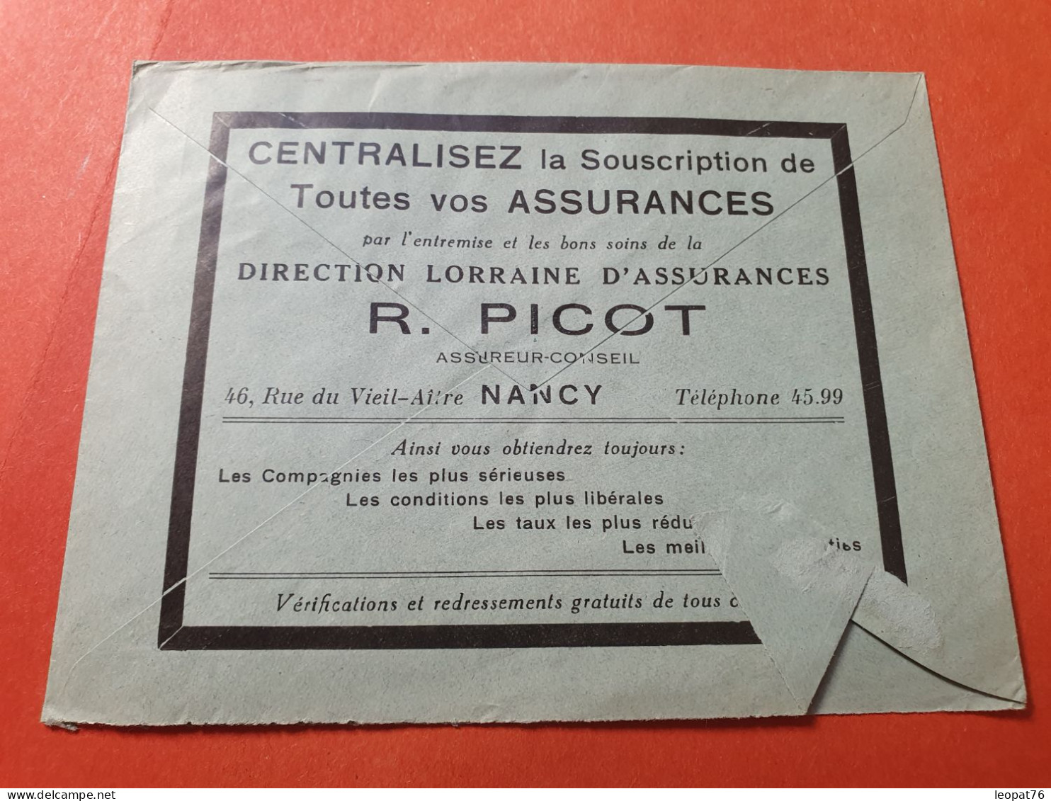 Luxembourg - Affranchissement Quadricolore Sur Enveloppe De Luxembourg En 1938 Pour Nancy  - Réf 3414 - Storia Postale