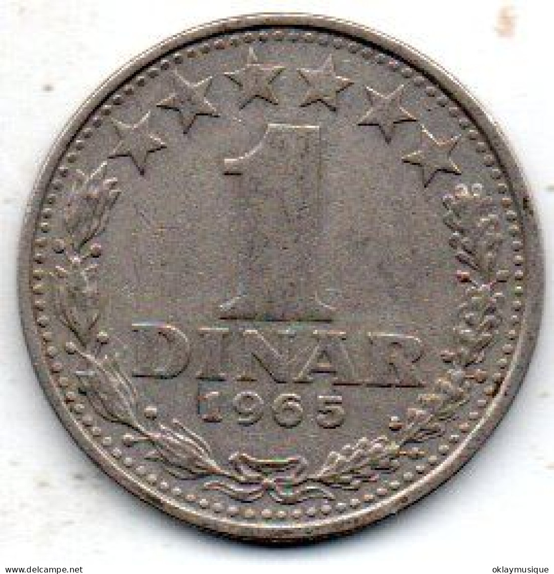 1 Dinar 1965 - Yougoslavie