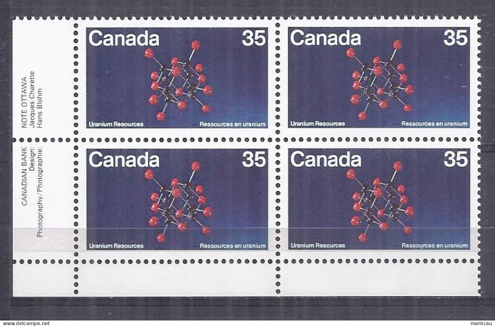 Canada 1980. Uranio . Sc=685 (**) - Neufs