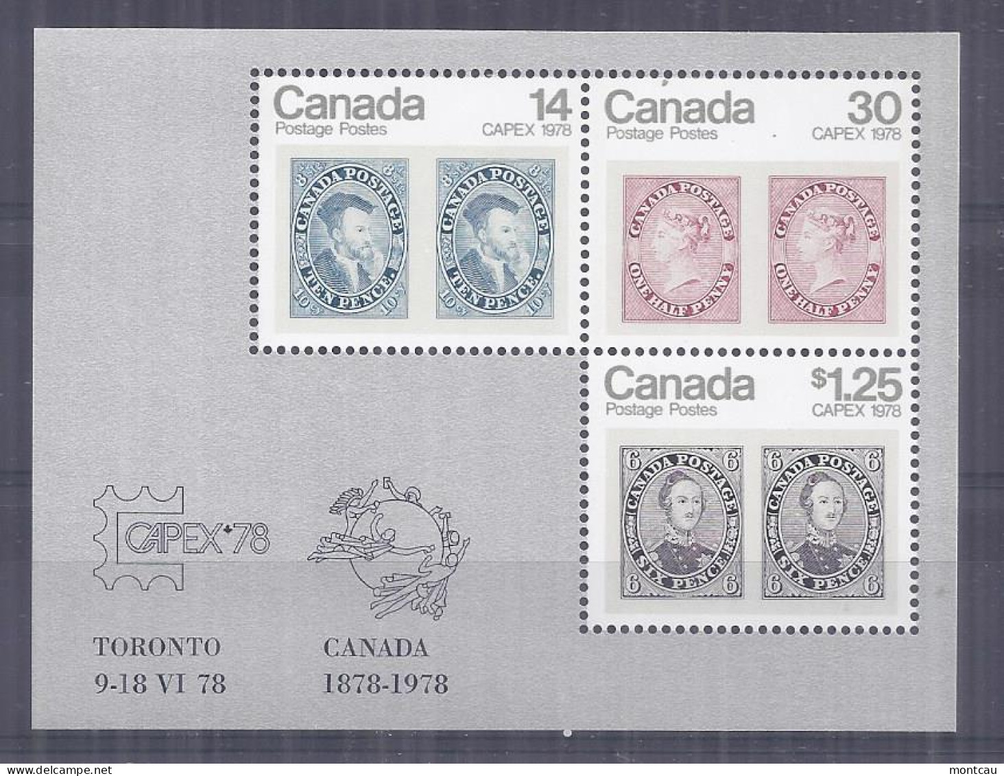 Canada 1978. Capex 78 . Sc=756a (**) - Neufs