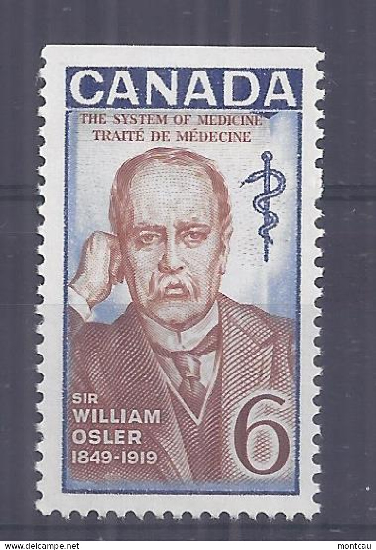 Canada 1969. William Osler . Sc=495 (**) - Unused Stamps