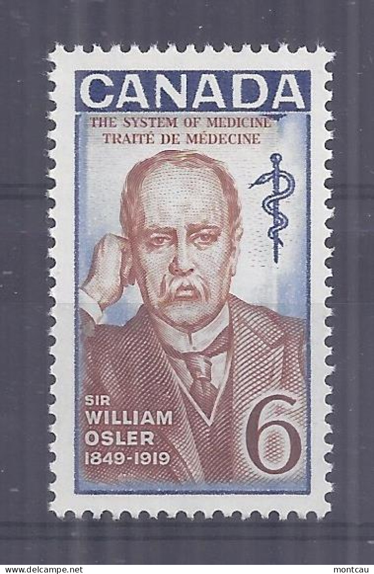 Canada 1969. William Osler . Sc=495 (**) - Unused Stamps