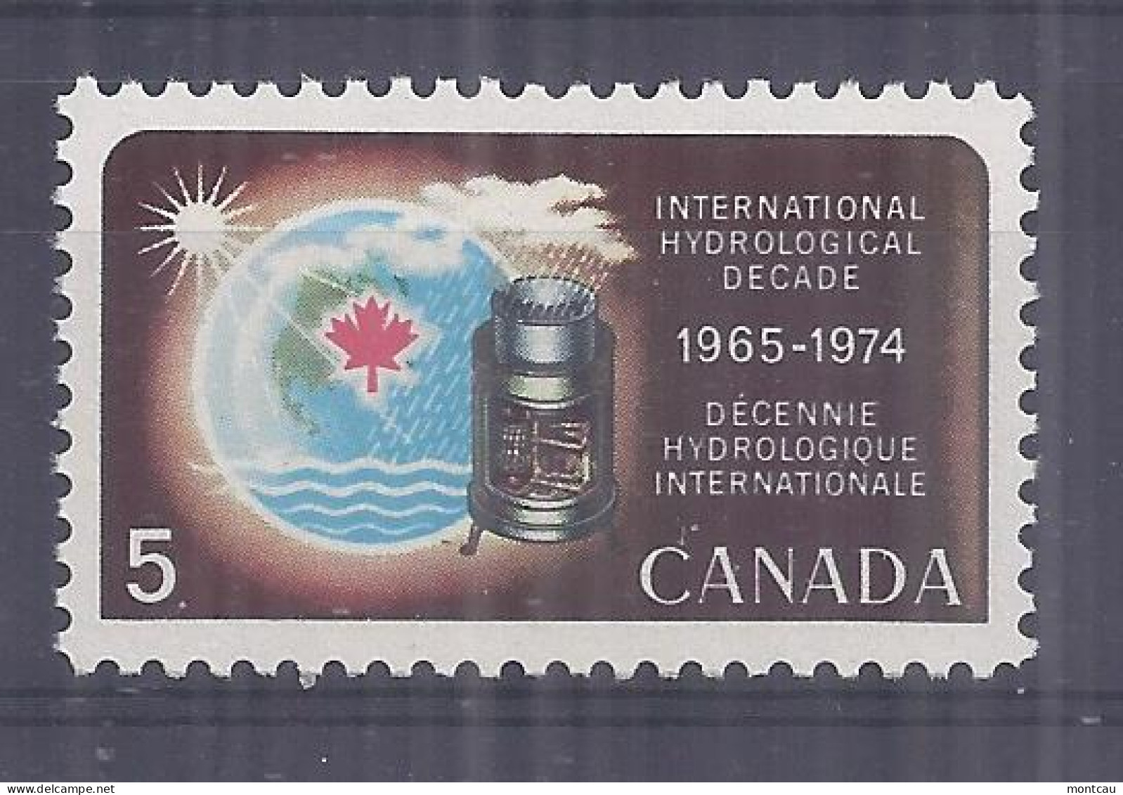 Canada 1968. Hidrologia . Sc=481 (**) - Unused Stamps