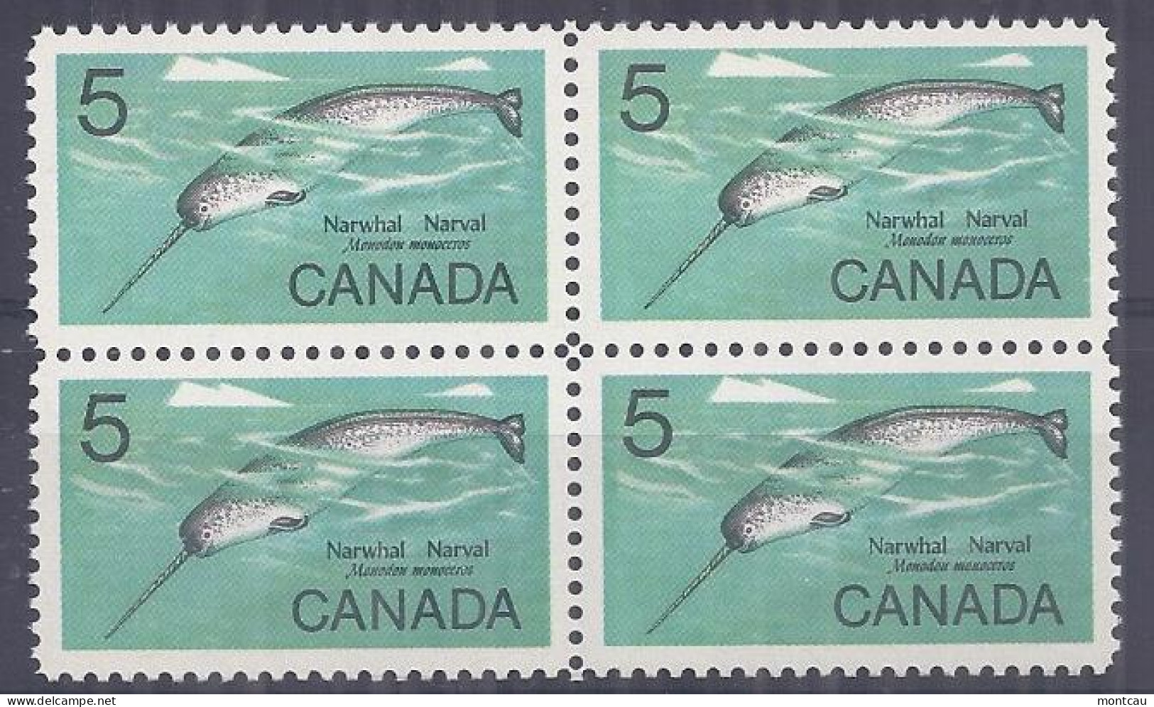 Canada 1968. Narval . Sc=480 (**) - Unused Stamps