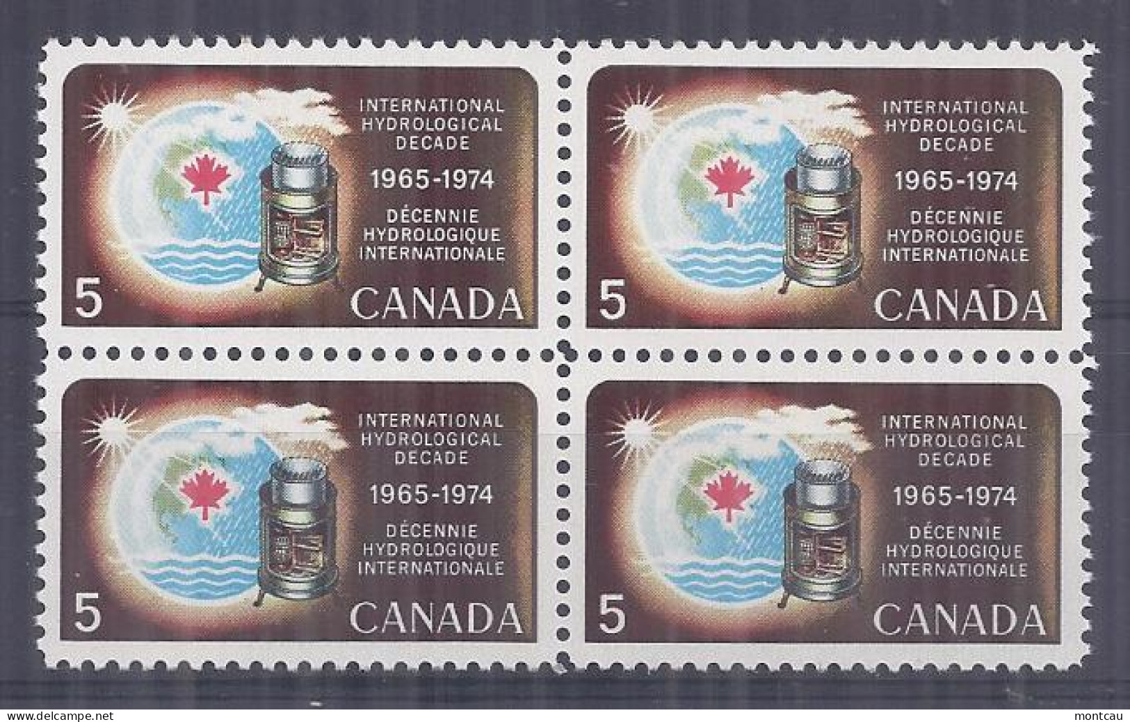 Canada 1968. Hidrologia . Sc=481 (**) - Unused Stamps