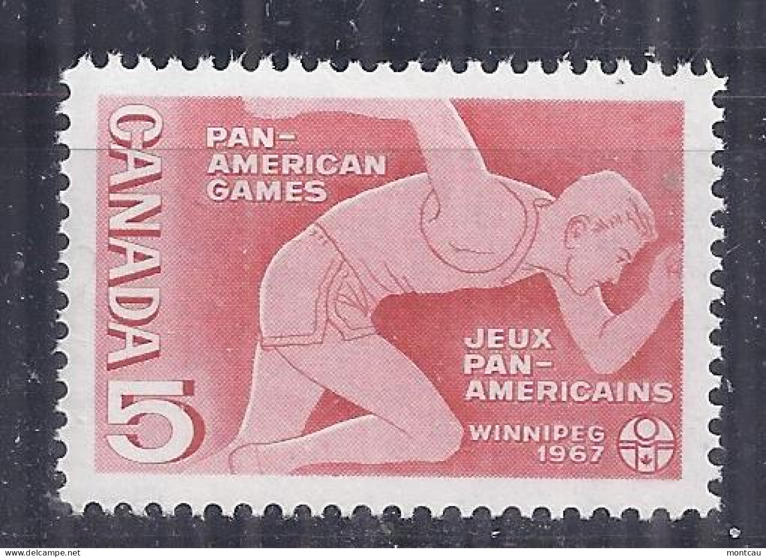 Canada 1967. Juegos Panamericanos . Sc=472 (**) - Unused Stamps