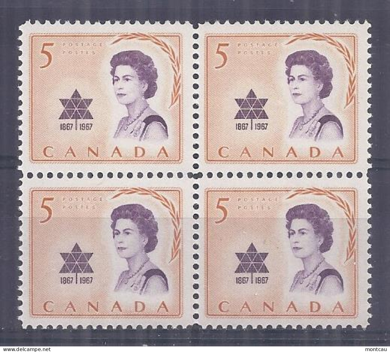 Canada 1967. Visita Real . Sc=471 (**) - Unused Stamps