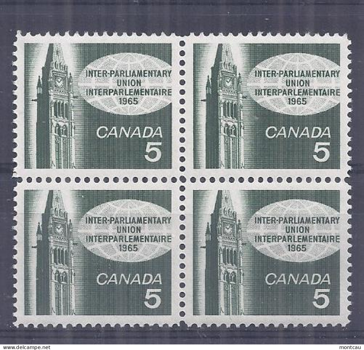 Canada 1965. Con. Interparlamentaria . Sc=441 (**) - Ongebruikt