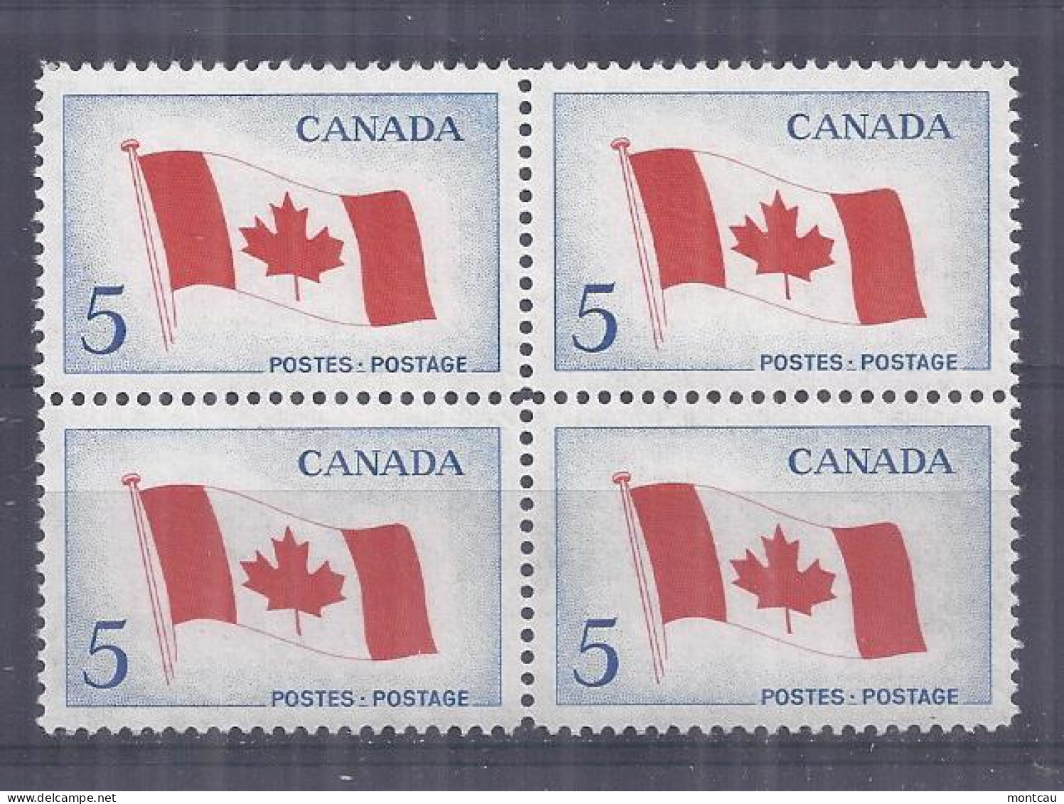 Canada 1965. Nueva Bandera . Sc=439 (**) - Unused Stamps