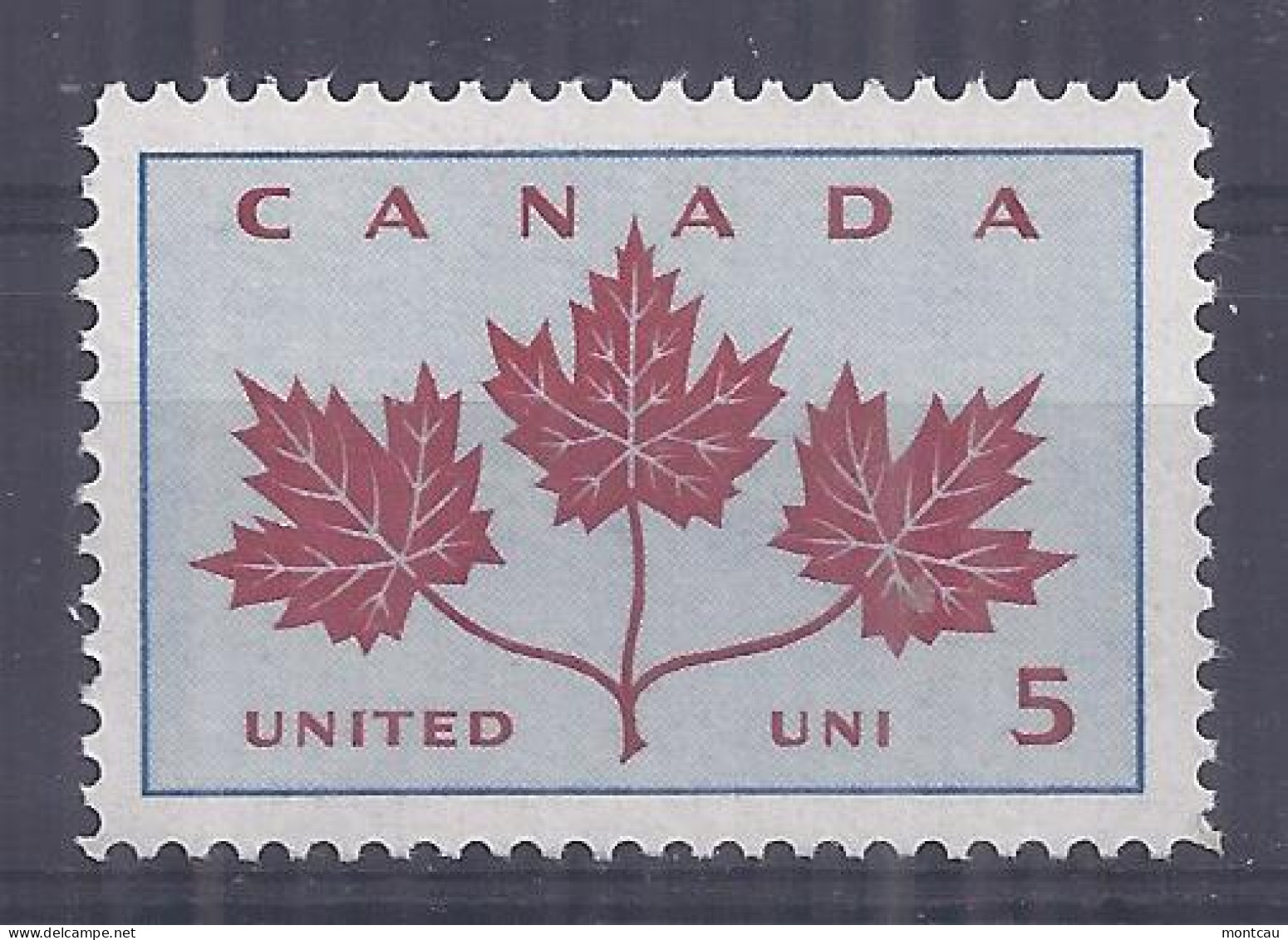 Canada 1964. Unidad Nacional . Sc=417 (**) - Nuevos