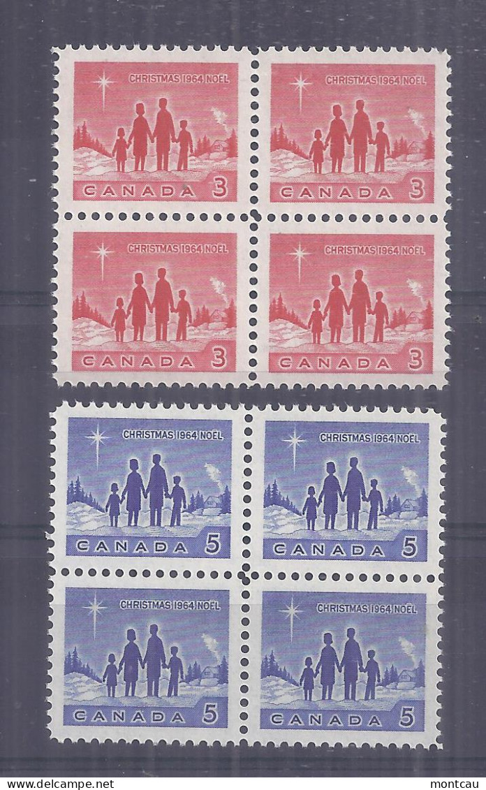 Canada 1964. Navidad . Sc=434-35 (**) - Unused Stamps