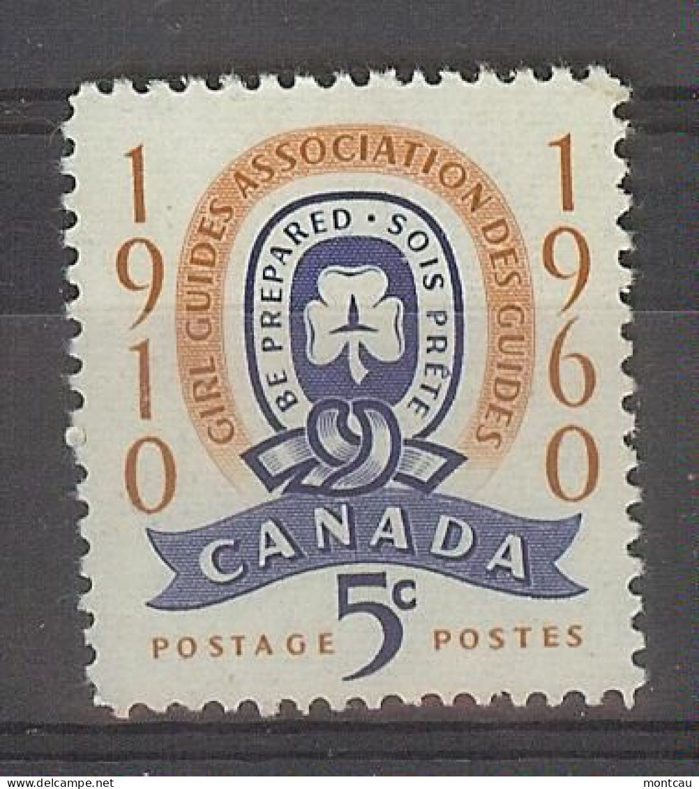 Canada 1960. Scouts . Sc=389 (**) - Unused Stamps