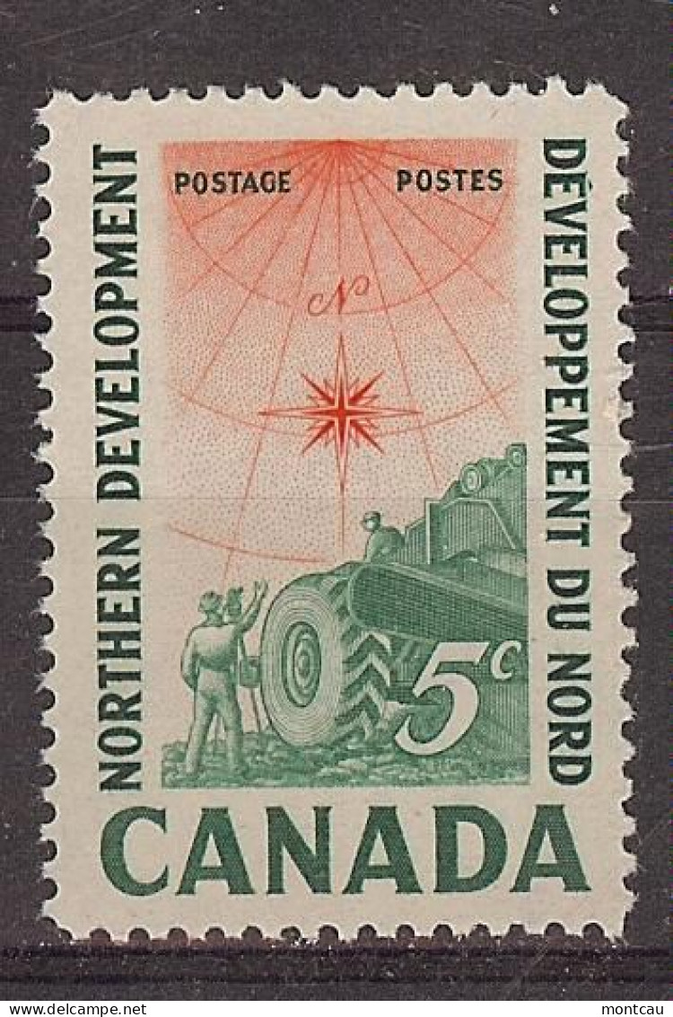 Canada 1961. Regiones Del Norte . Sc=391 (**) - Unused Stamps