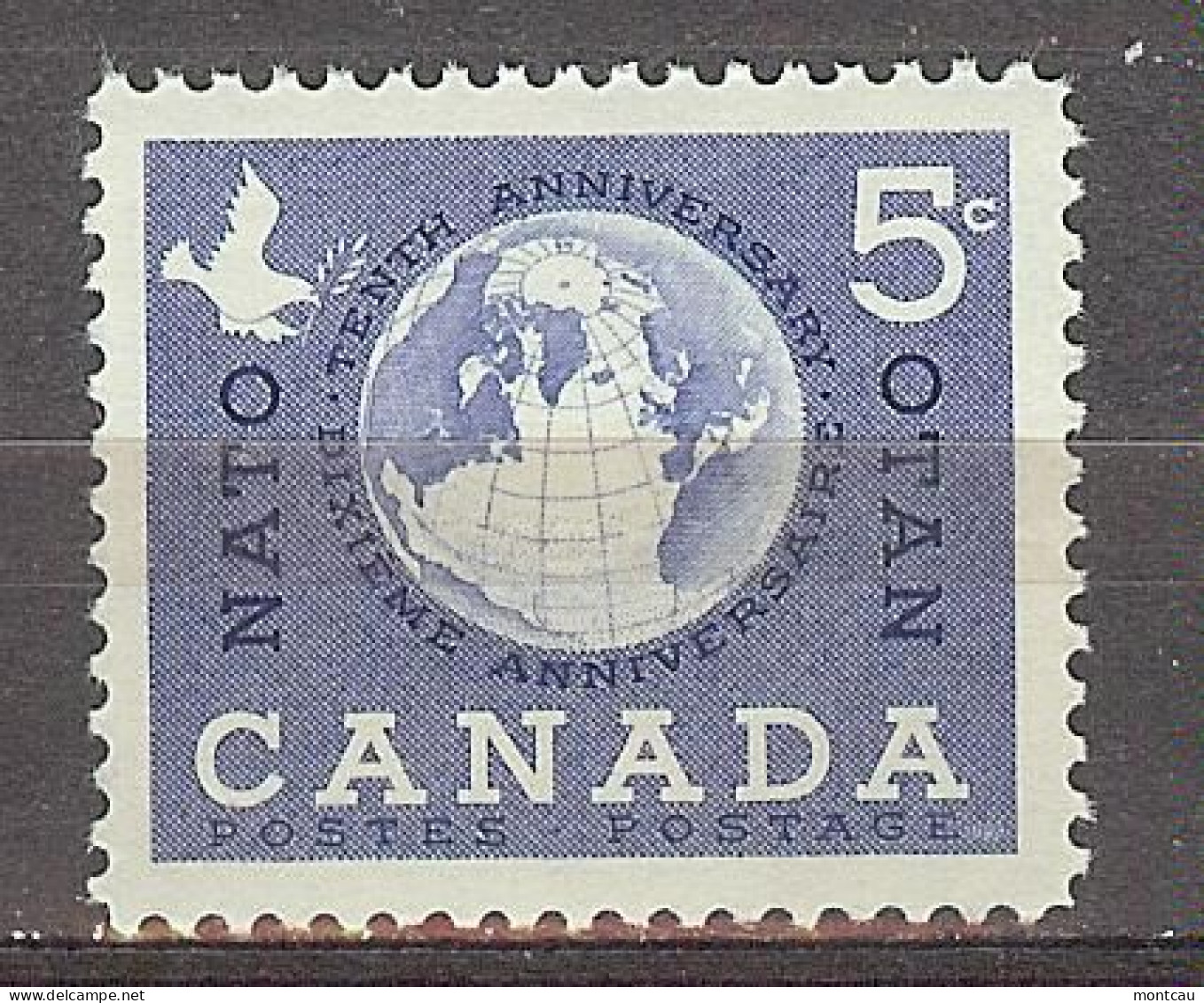 Canada 1959. NATO . Sc=384 (**) - Unused Stamps