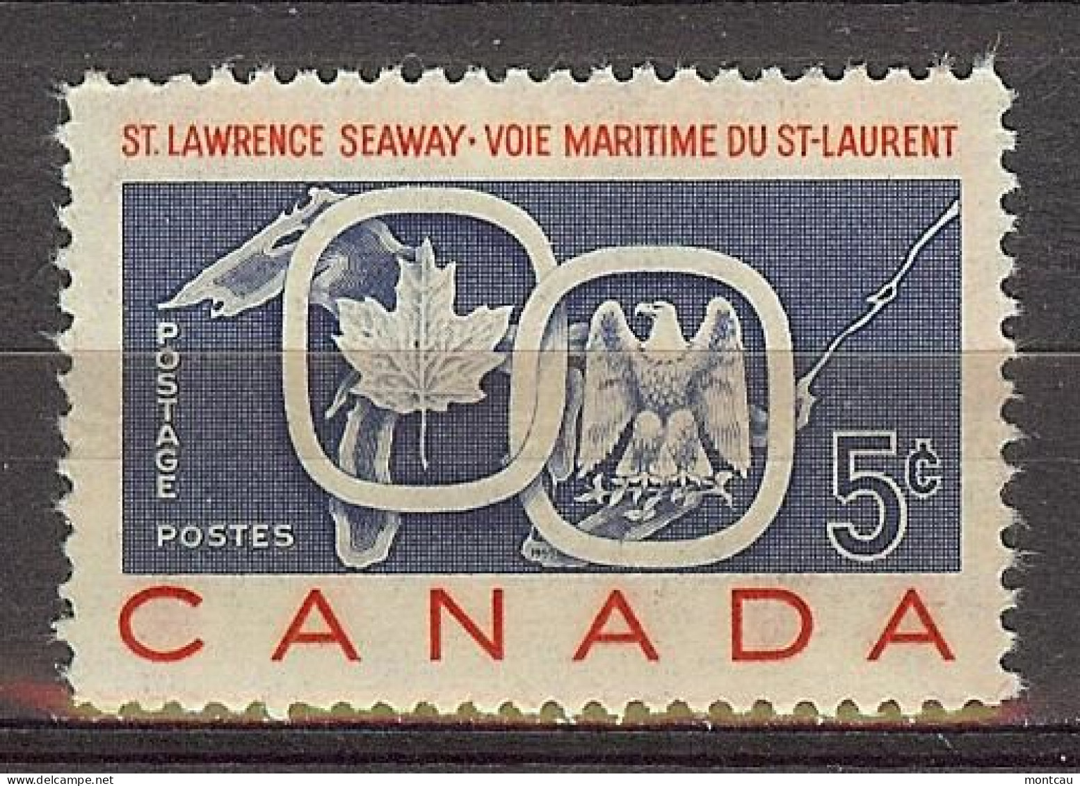 Canada 1959. Ruta Maritima . Sc=387 (**) - Neufs