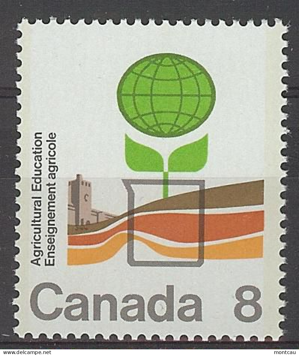 Canada 1974. Escuela Agrícola . Sc=640 (**) - Neufs