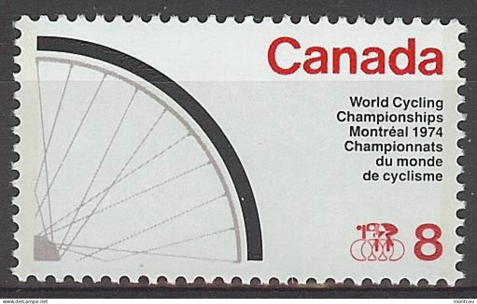 Canada 1974. Camp Ciclismo . Sc=642 (**) - Neufs