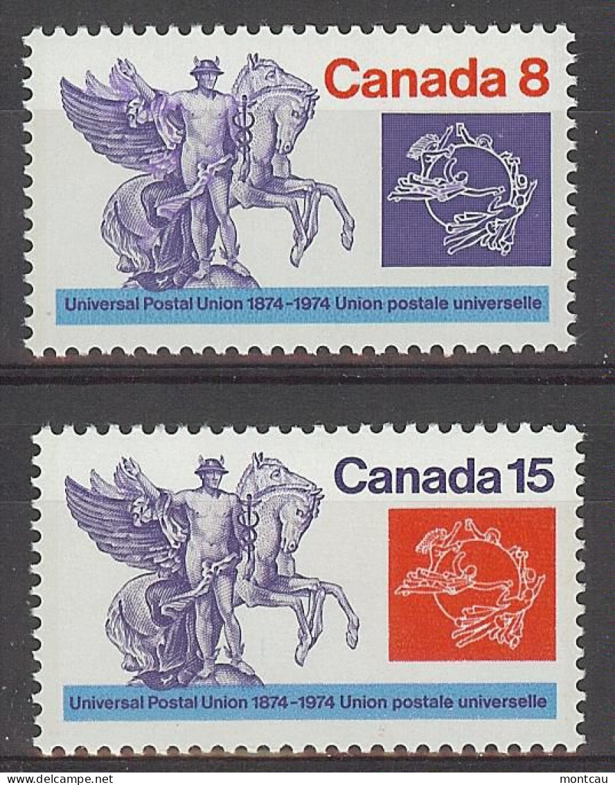 Canada 1974. UPU . Sc=648-49 (**) - Neufs