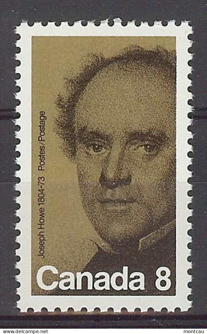 Canada 1973. Joseph Howe . Sc=616 (**) - Neufs