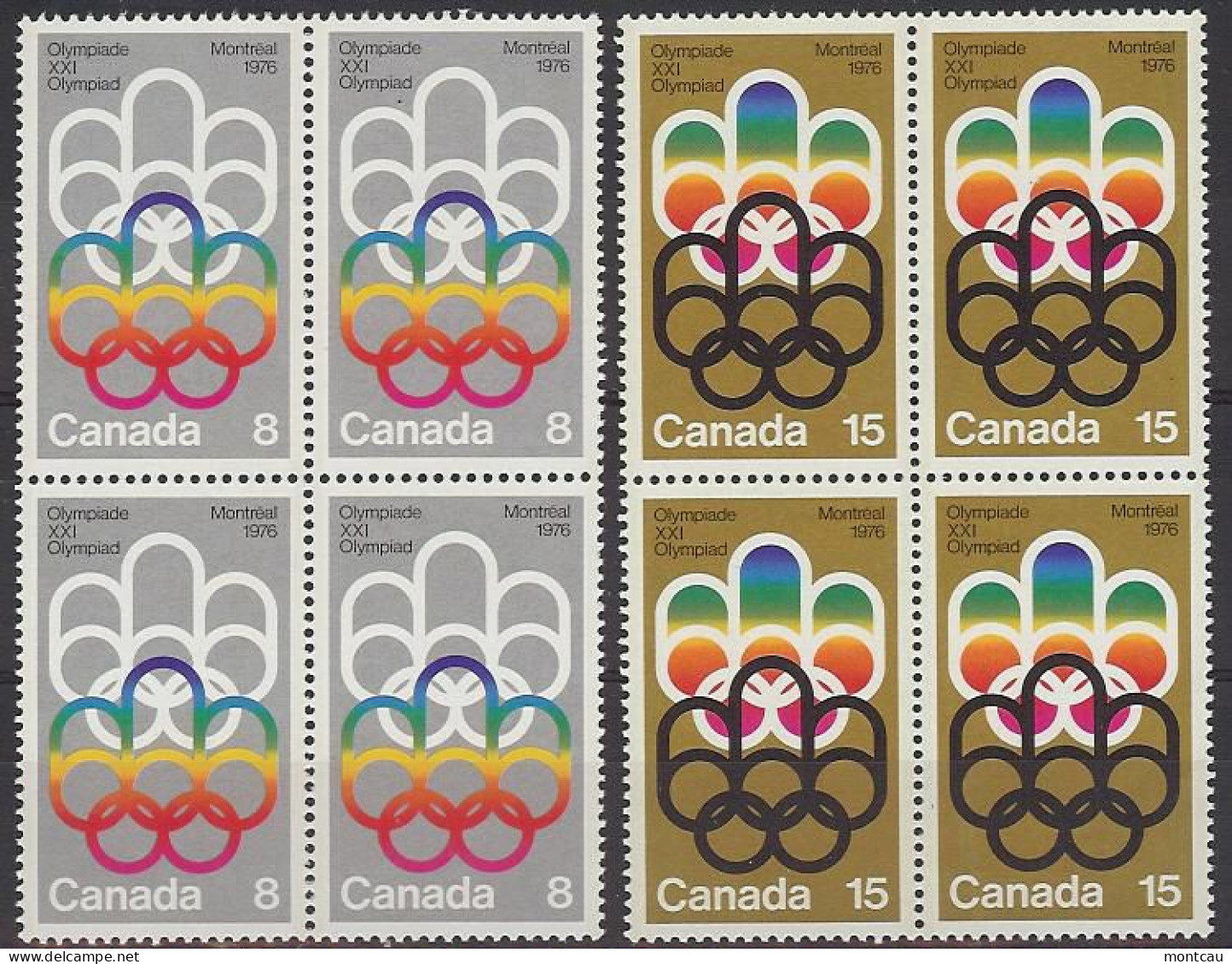 Canada 1973. JJ.OO. Montreal . Sc=623-24 (**) - Neufs