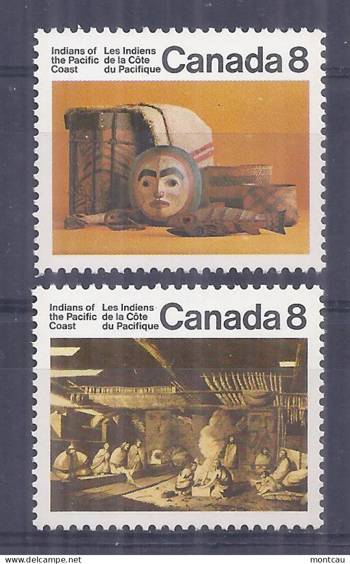 Canada 1974. Indios Canadienses . Sc=570-71 (**) - Neufs