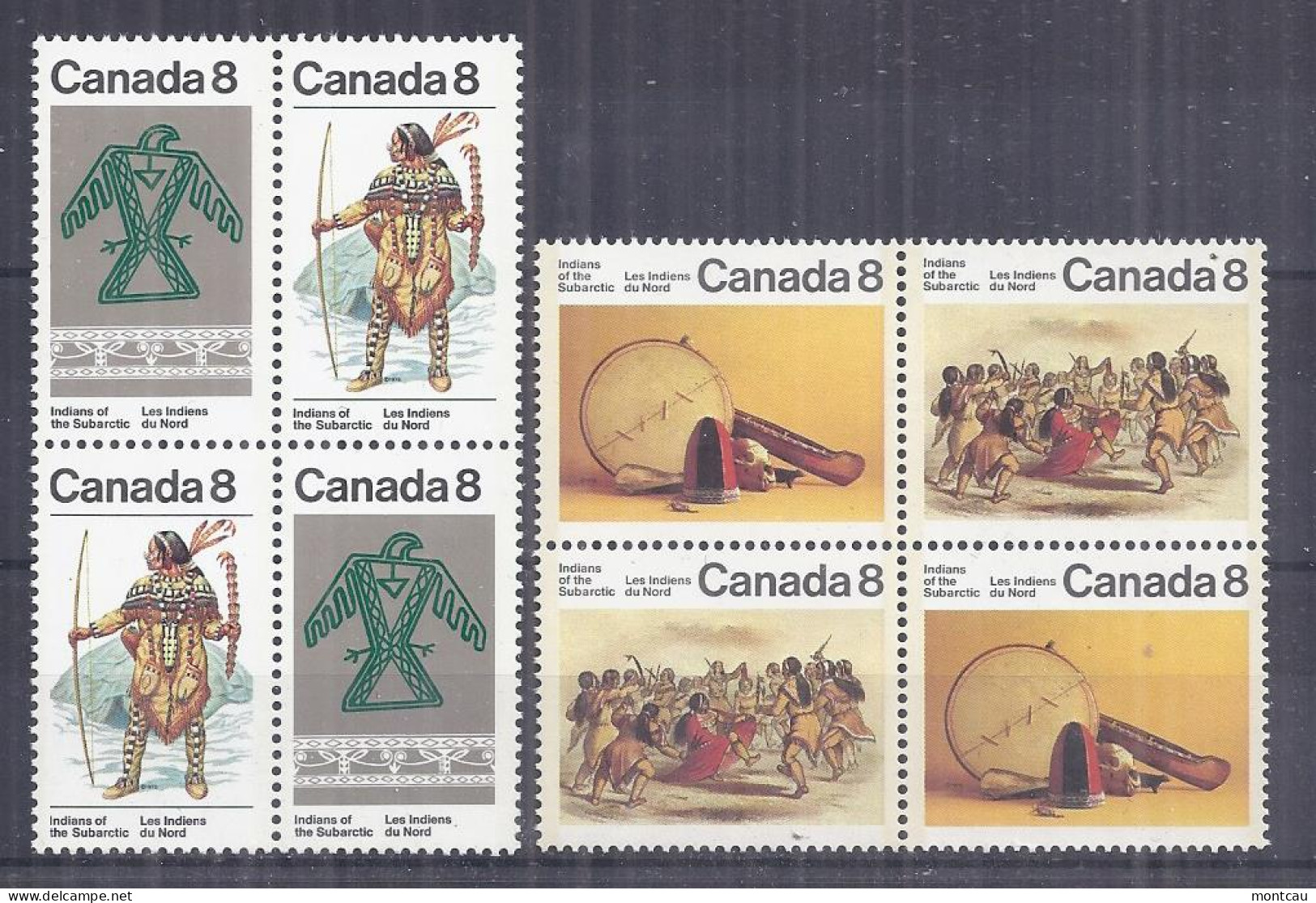 Canada 1974. Indios Canadienses . Sc=574-75 (**) - Neufs