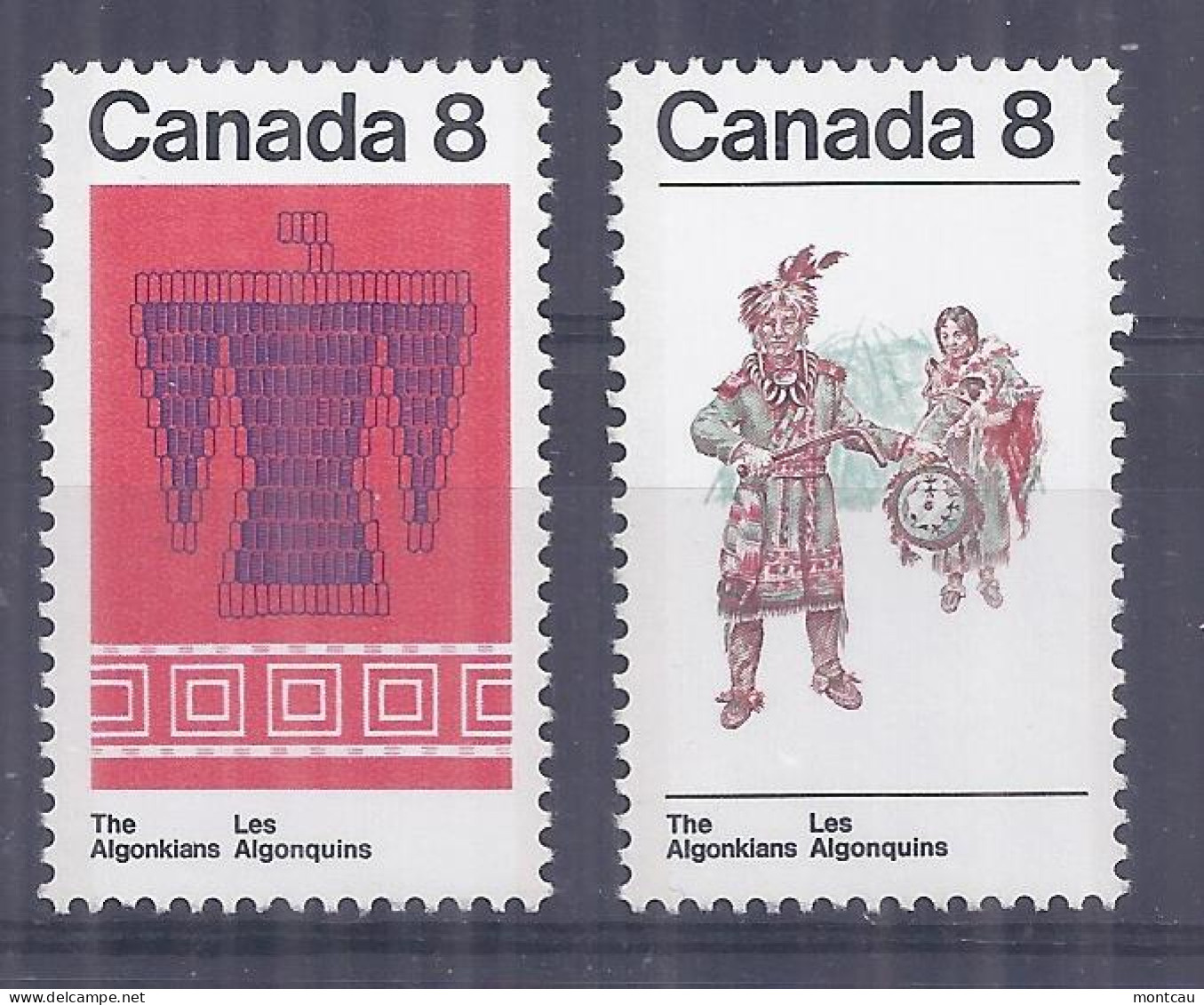 Canada 1973. Indios Canadienses . Sc=568-69 (**) - Neufs
